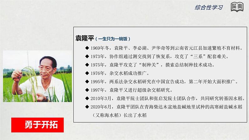 初中语文 统编版 九年级  综合性学习：君子自强不息 课件第8页