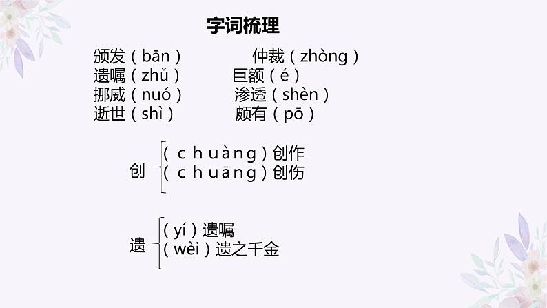 第2课《首届诺贝尔奖颁发》课件（共26张PPT）2022—2023学年部编版语文八年级上册第8页