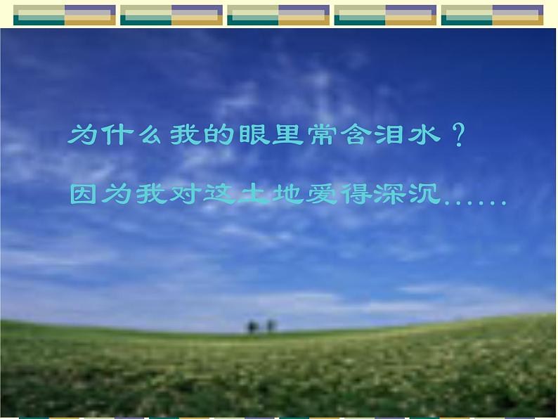 部编版九年级语文上册2.《我爱这土地》课件第1页