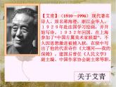 部编版九年级语文上册2.《我爱这土地》课件1