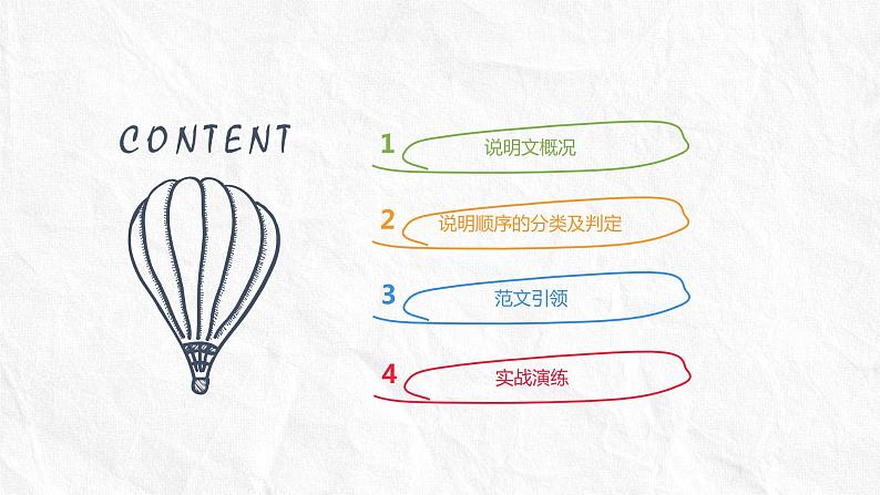 初中 初二 语文《说明的顺序》 PPT课件第2页