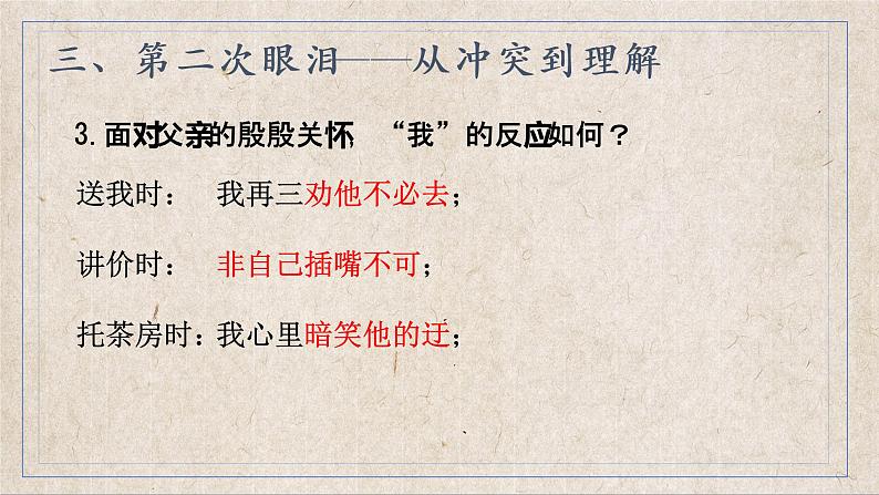 初中 初二 语文《背影》第二课时 课件第8页