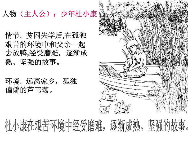 部编版九年级语文上册17《孤独之旅》课件1第7页