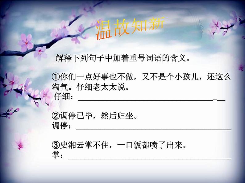 部编版九年级语文上册25《刘姥姥进大观园》课件07