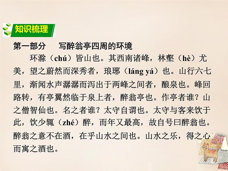 部编版九年级语文上册11《醉翁亭记》课件202