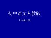 部編版九年級(jí)語(yǔ)文上冊(cè)《無(wú)題》課件3