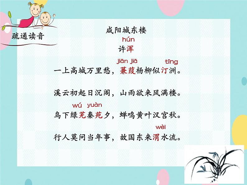 部编语文九上课外古诗词诵读（二） 《咸阳城东楼》课件06