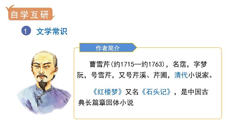 部编版九年级语文上册--25.刘姥姥进大观园  课件+ 素材03