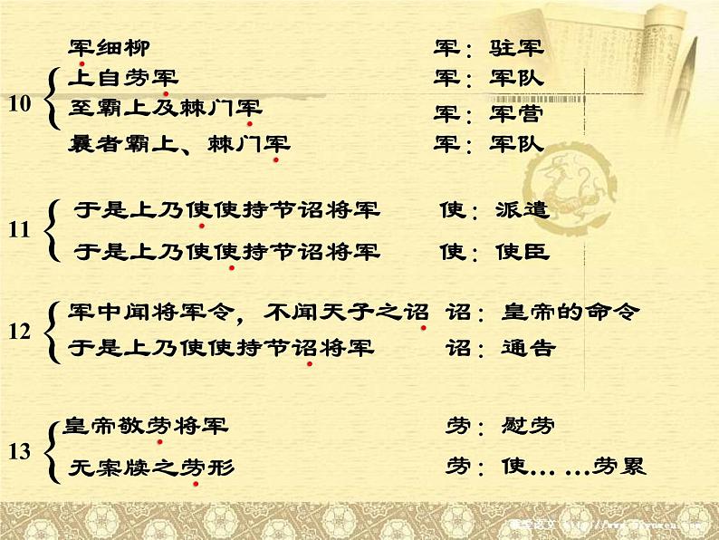 部编版八年级语文上册-25《周亚夫军细柳》课件1第5页