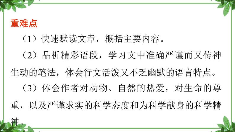 部编版语文七年级上册 教学课件_动物笑谈2 (2)第3页