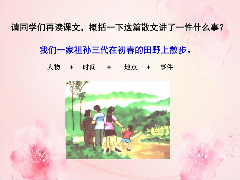 部编版语文七年级上册 教学课件_散步 4第4页