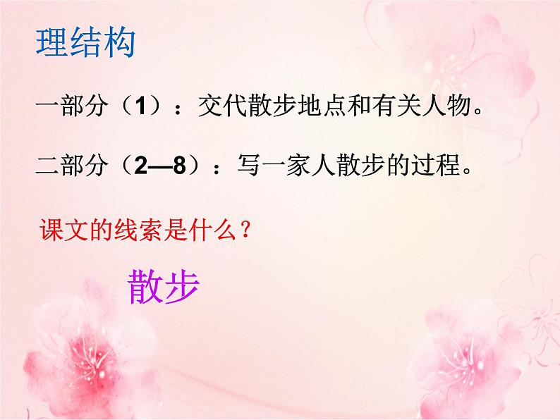 部编版语文七年级上册 教学课件_散步 4第6页