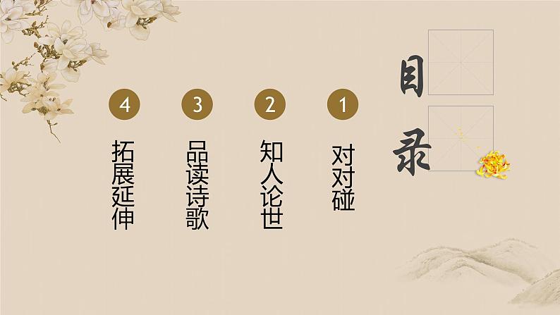 初中 初一 语文 行军九日思长安故园 课件第2页