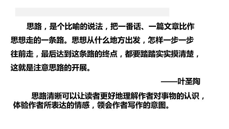 初中 初一 语文《思路要清晰》   课件第2页