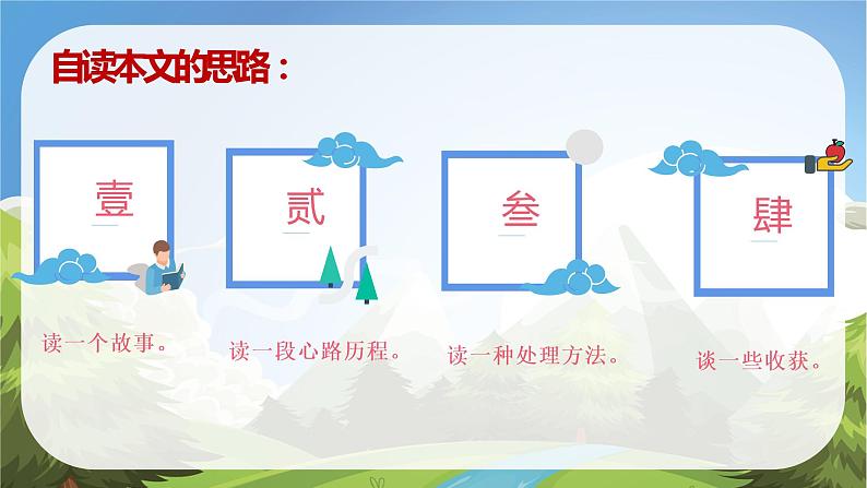 初中 初一 语文《走一步 再走一步》  课件06