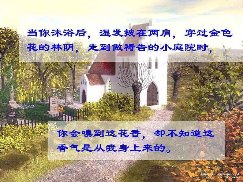 部编版七年级语文上册--7.散文诗两首《金色花》课件107