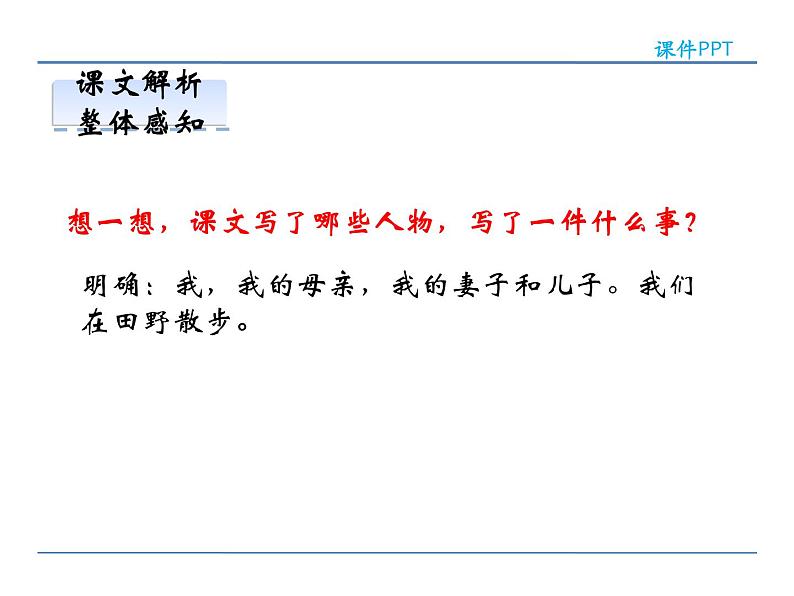 2022年人教部编版七年级上册6散步课件第5页