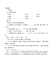 2020-2021学年第四单元15 故乡当堂检测题