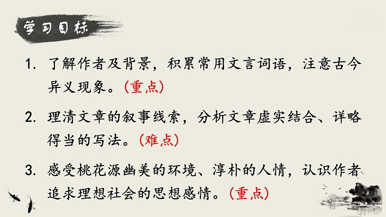 2022年人教部编版语文八年级下册9 桃花源记课件第3页