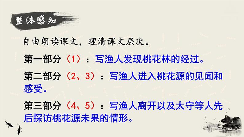 2022年人教部编版语文八年级下册9 桃花源记课件第6页