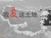 部编版九年级语文上册--3.我爱这土地--课件
