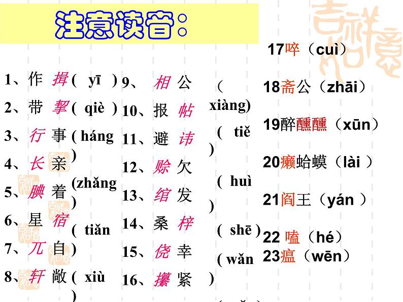 部编版九年级语文上册--23.范进中举--课件第6页