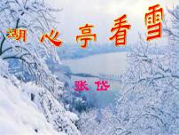 初中人教部编版13* 湖心亭看雪教课ppt课件