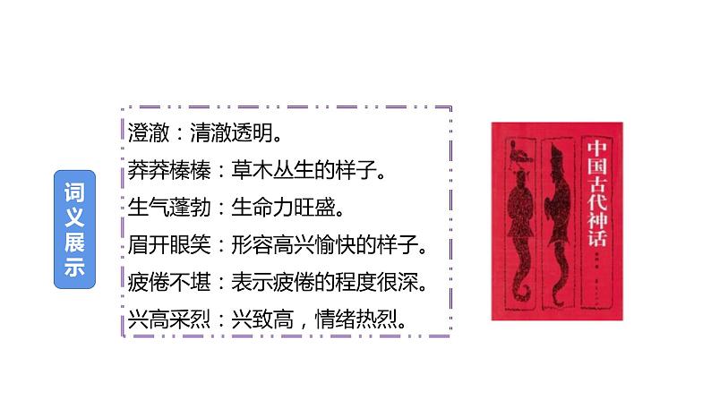 第21课《女娲造人》课件（共23张PPT）2021—2022学年部编版语文七年级上册第6页
