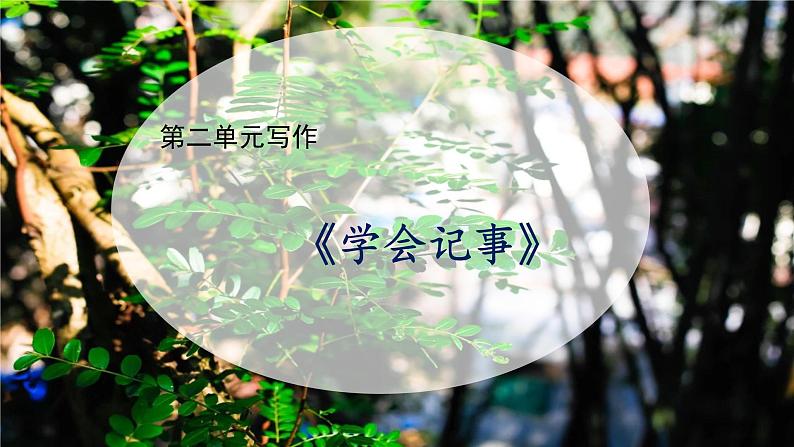 写作《学会记事》课件+教学设计01