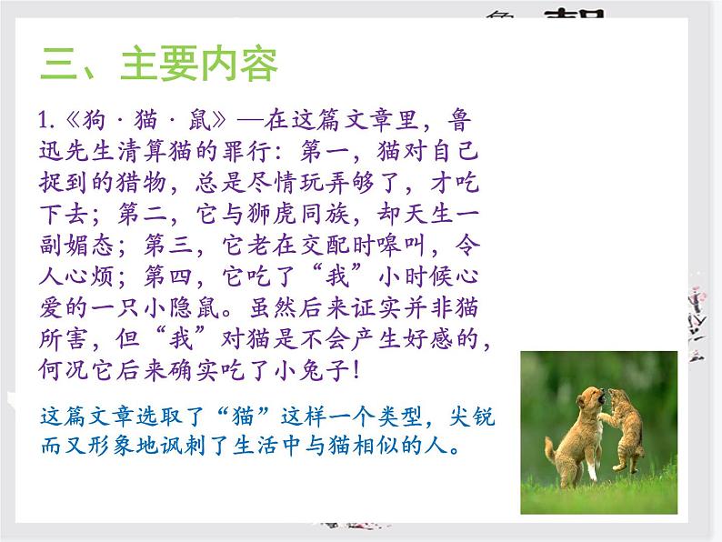 名著导读 《朝花夕拾》课件+教学设计08