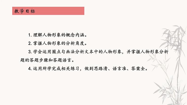 第4讲 【阅读】人物形象分析课件02