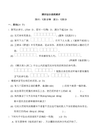 2022--2023学年部编版八年级语文上册--期末综合素质测评(广东专用）