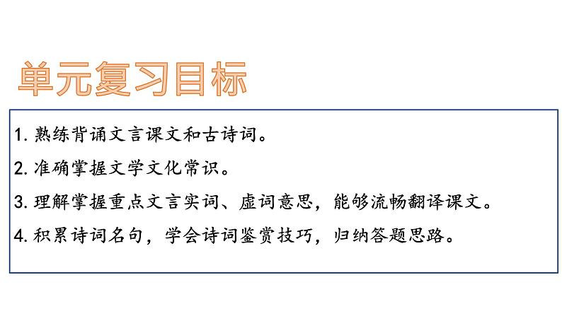 中考专项复习-九上第三单元文言文复习 练习课件03