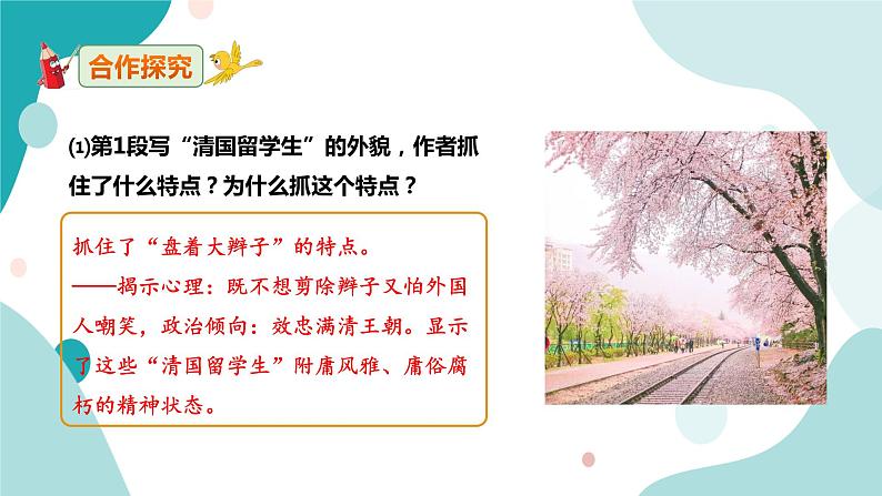 人教版8年级上册语文《藤野先生》（第3课时）课件第6页