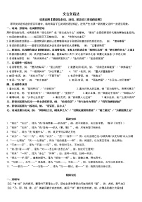 初中语文文言文语法