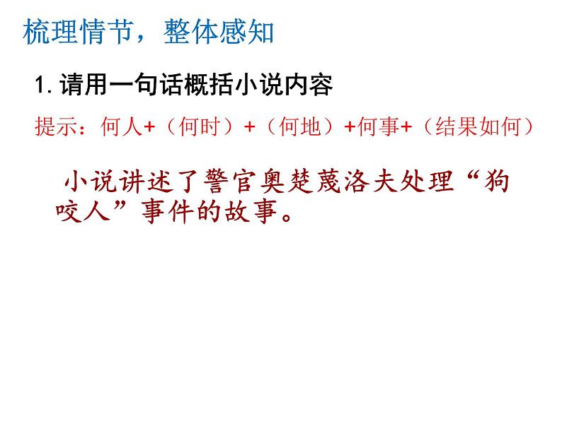 第6课《变色龙》课件（共18张PPT）2021—2022学年部编版语文九年级下册第5页