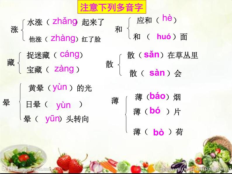 七年级上册1.《春》朱自清上课用课件05