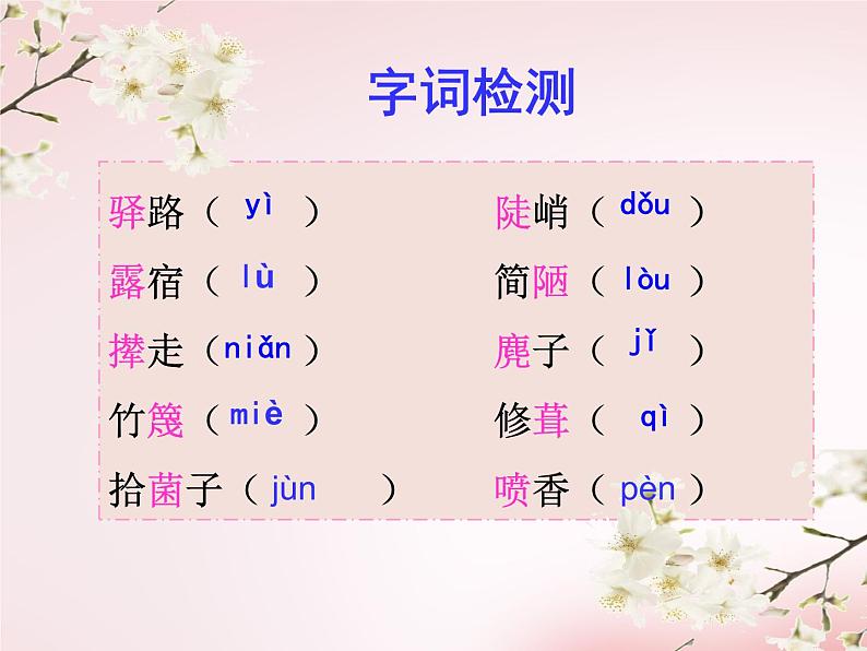 第15课《驿路梨花》课件（共22张PPT）+2021—2022学年部编版语文七年级下册第7页