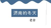 初中语文2 济南的冬天示范课课件ppt