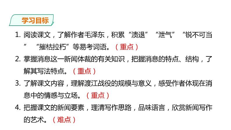 第1课《消息二则——人民解放军百万大军横渡长江》课件（共36张PPT）2022—2023学年部编版语文八年级上册03