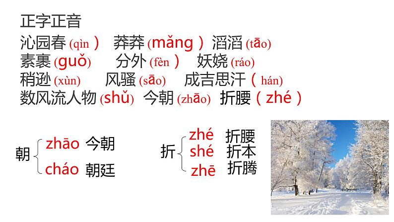 第1课《沁园春•雪》课件++2022-2023学年部编版语文九年级上册 (1)第4页