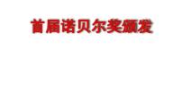 初中语文人教部编版八年级上册2 首届诺贝尔奖颁发图片课件ppt