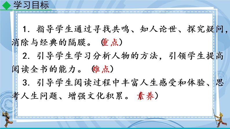 部编版七上语文 名著导读 《朝花夕拾》消除与经典的隔膜 课件+教案+练习03