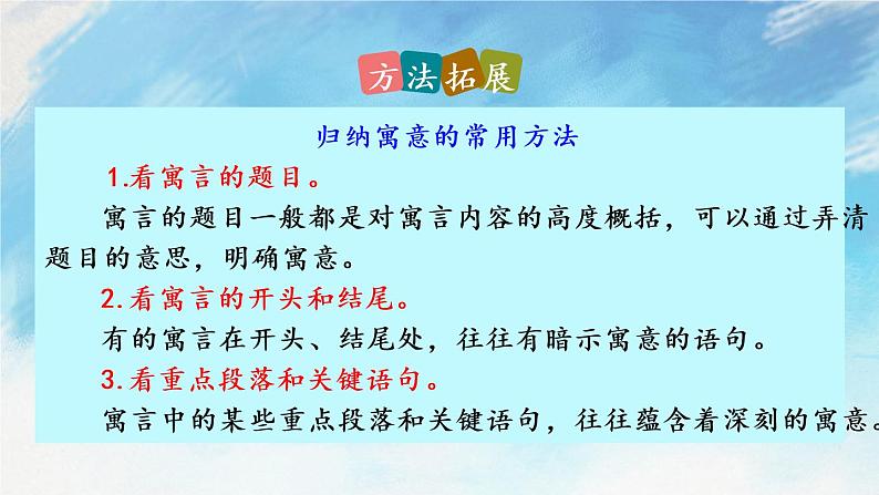 22 寓言四则 教学课件+课课练04