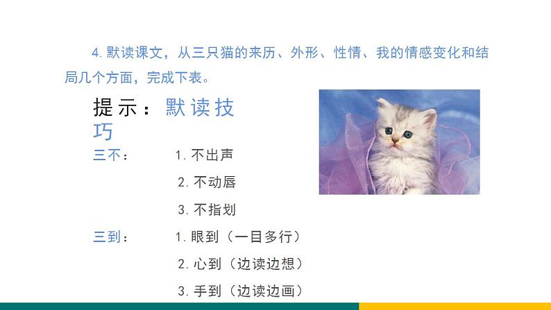 部编版七年级语文上册16. 《猫》（课件）第6页