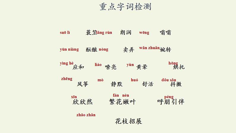 人教部编版语文七年级上册1.春  课件104