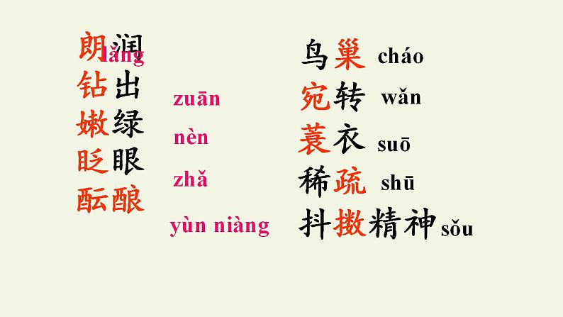 人教部编版语文七年级上册1.春  课件203