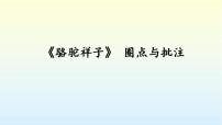 人教部编版七年级下册名著导读《骆驼祥子》：圈点与批注课文内容课件ppt