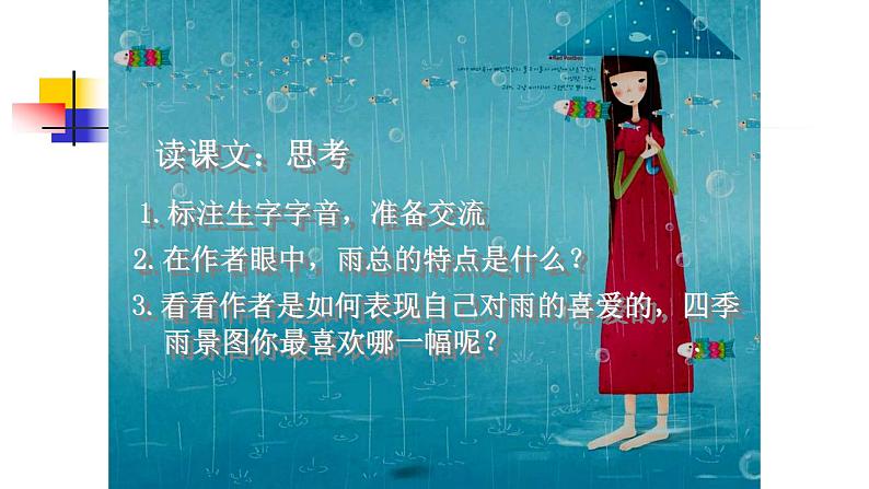 人教部编版语文七年级上册3.雨的四季  课件204