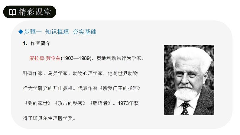 部编版语文七年级上册第五单元 17_动物笑谈  课件第3页